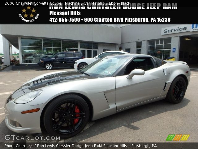 2006 Chevrolet Corvette Coupe in Machine Silver Metallic