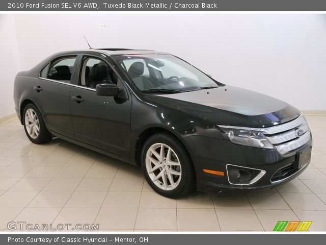 2010 Ford Fusion SEL V6 AWD in Tuxedo Black Metallic