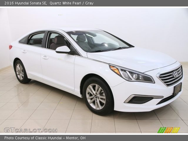 2016 Hyundai Sonata SE in Quartz White Pearl