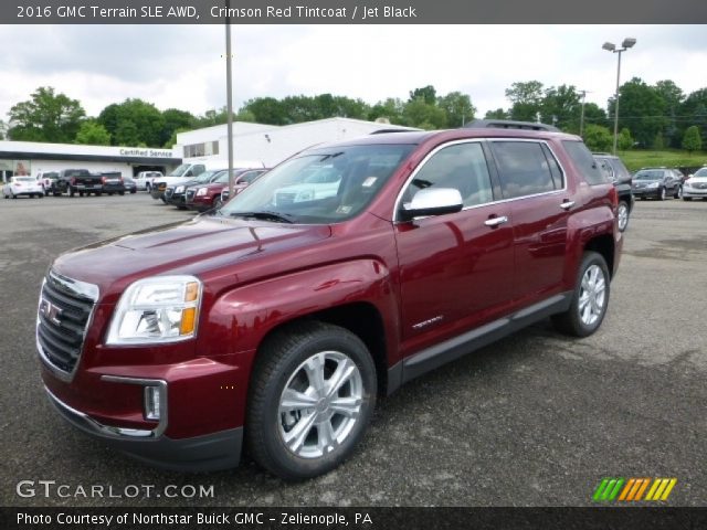 2016 GMC Terrain SLE AWD in Crimson Red Tintcoat
