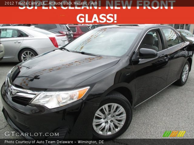 2012 Toyota Camry LE in Attitude Black Metallic
