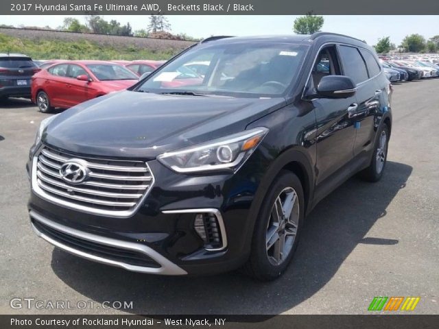 2017 Hyundai Santa Fe Ultimate AWD in Becketts Black