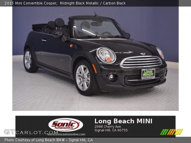 2015 Mini Convertible Cooper in Midnight Black Metallic