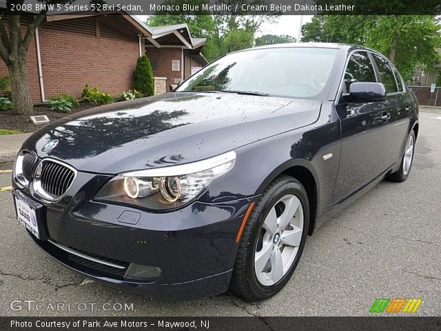 2008 BMW 5 Series 528xi Sedan in Monaco Blue Metallic