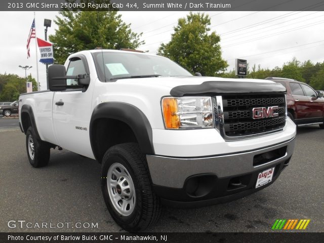 2013 GMC Sierra 2500HD Regular Cab 4x4 in Summit White