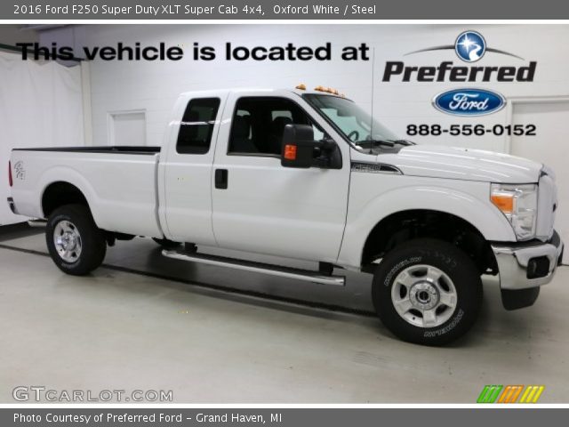 2016 Ford F250 Super Duty XLT Super Cab 4x4 in Oxford White