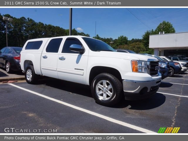 2011 GMC Sierra 1500 SL Crew Cab in Summit White