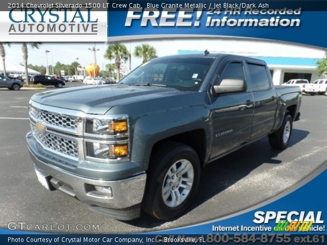 2014 Chevrolet Silverado 1500 LT Crew Cab in Blue Granite Metallic