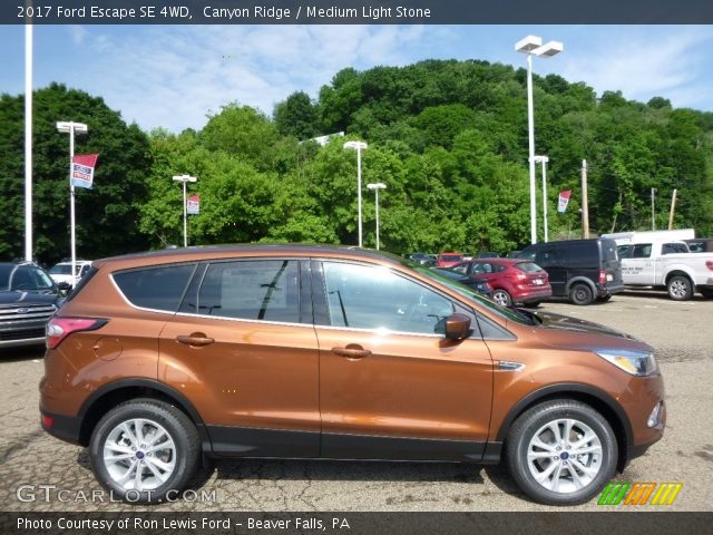 2017 Ford Escape SE 4WD in Canyon Ridge