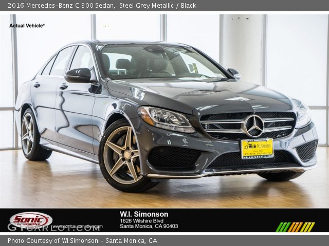 2016 Mercedes-Benz C 300 Sedan in Steel Grey Metallic