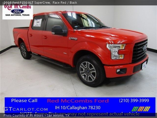 2016 Ford F150 XLT SuperCrew in Race Red