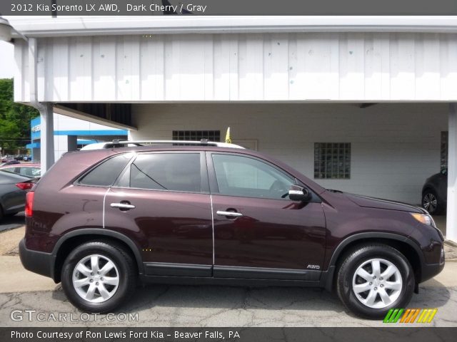 2012 Kia Sorento LX AWD in Dark Cherry