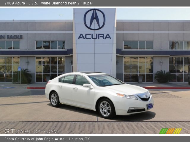 2009 Acura TL 3.5 in White Diamond Pearl