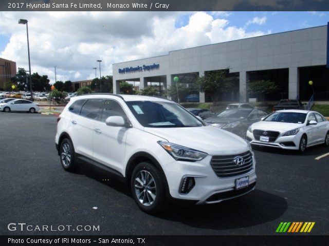 2017 Hyundai Santa Fe Limited in Monaco White
