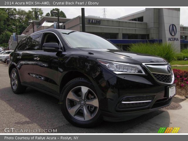 2014 Acura MDX SH-AWD in Crystal Black Pearl