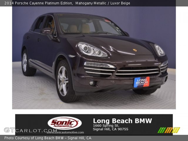 2014 Porsche Cayenne Platinum Edition in Mahogany Metallic