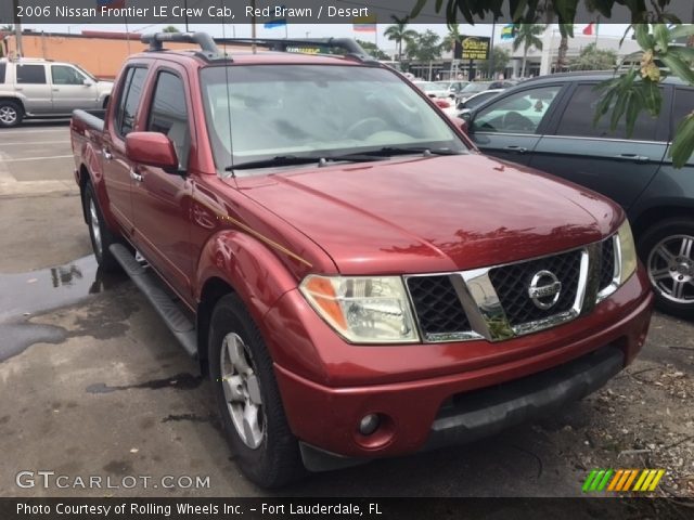 2006 Nissan Frontier LE Crew Cab in Red Brawn