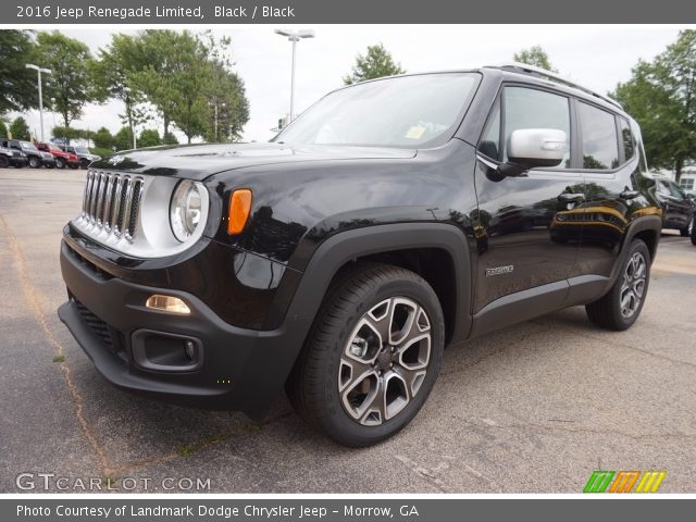 2016 Jeep Renegade Limited in Black