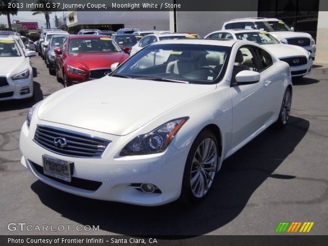 2013 Infiniti G 37 Journey Coupe in Moonlight White