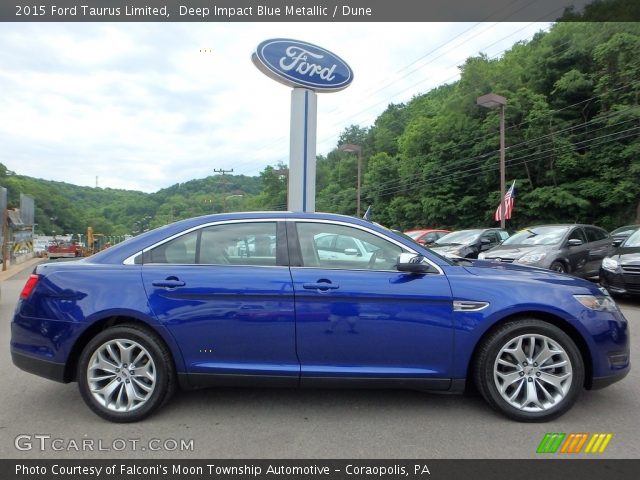 2015 Ford Taurus Limited in Deep Impact Blue Metallic