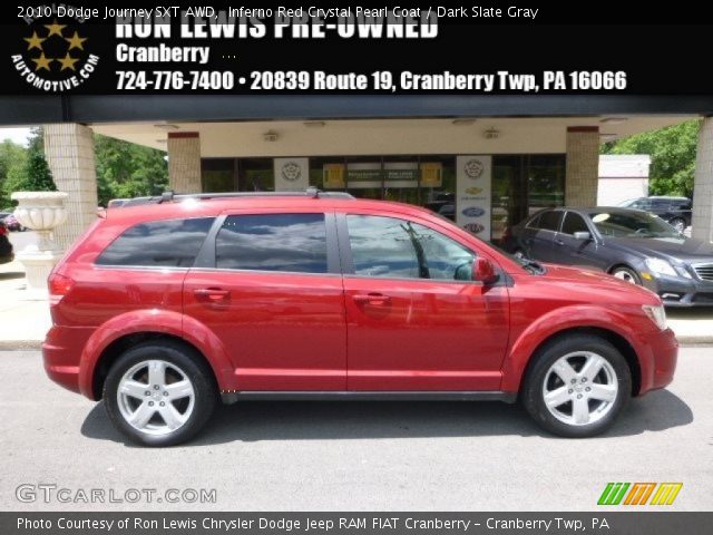 2010 Dodge Journey SXT AWD in Inferno Red Crystal Pearl Coat