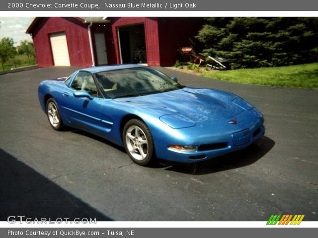 2000 Chevrolet Corvette Coupe in Nassau Blue Metallic