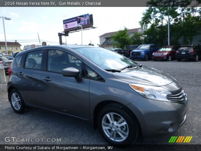 2016 Nissan Versa Note SV in Gun Metallic