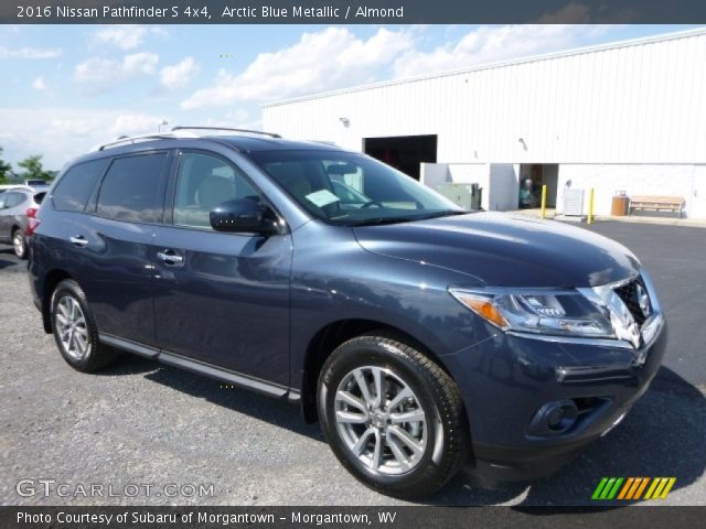 2016 Nissan Pathfinder S 4x4 in Arctic Blue Metallic