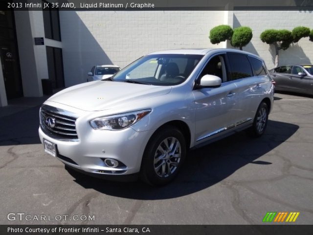 2013 Infiniti JX 35 AWD in Liquid Platinum