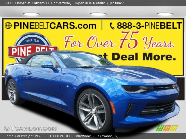 2016 Chevrolet Camaro LT Convertible in Hyper Blue Metallic