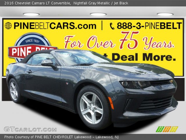 2016 Chevrolet Camaro LT Convertible in Nightfall Gray Metallic
