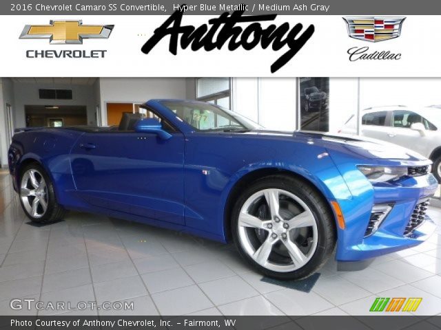 2016 Chevrolet Camaro SS Convertible in Hyper Blue Metallic
