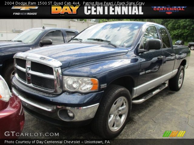 2004 Dodge Ram 1500 ST Quad Cab 4x4 in Patriot Blue Pearl