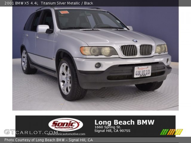 2001 BMW X5 4.4i in Titanium Silver Metallic