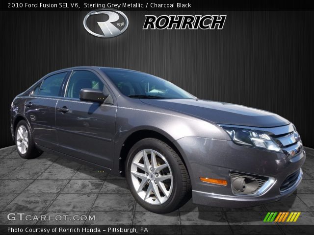 2010 Ford Fusion SEL V6 in Sterling Grey Metallic