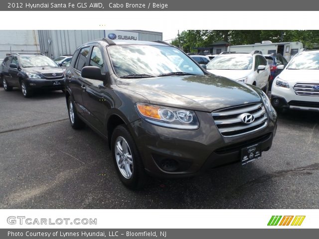 2012 Hyundai Santa Fe GLS AWD in Cabo Bronze