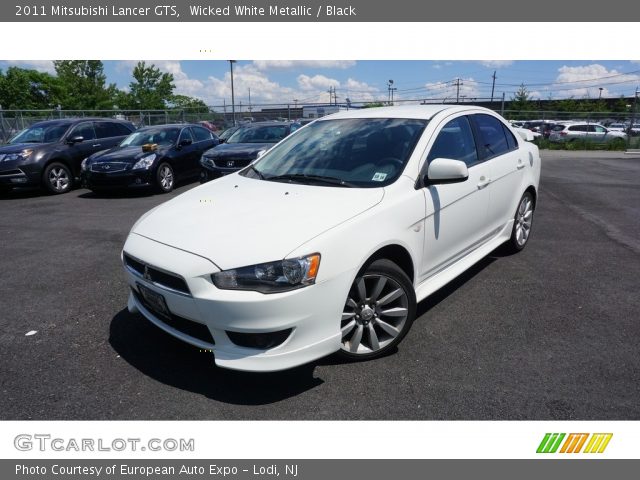 2011 Mitsubishi Lancer GTS in Wicked White Metallic