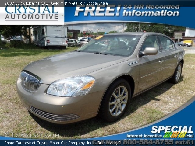 2007 Buick Lucerne CXL in Gold Mist Metallic