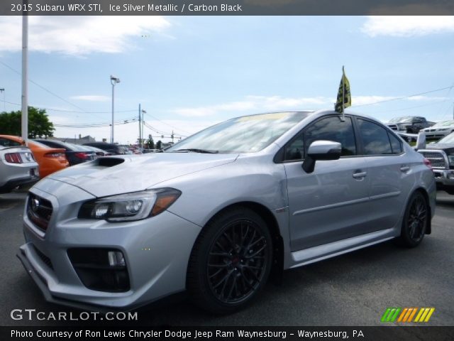 2015 Subaru WRX STI in Ice Silver Metallic