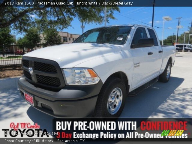 2013 Ram 1500 Tradesman Quad Cab in Bright White