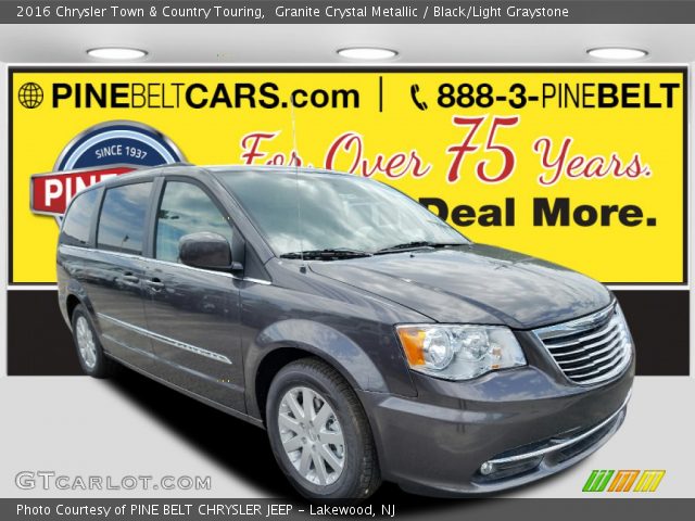 2016 Chrysler Town & Country Touring in Granite Crystal Metallic