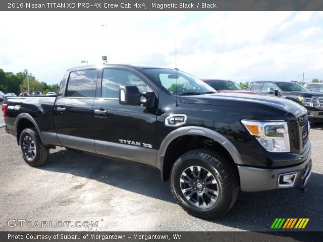 2016 Nissan TITAN XD PRO-4X Crew Cab 4x4 in Magnetic Black