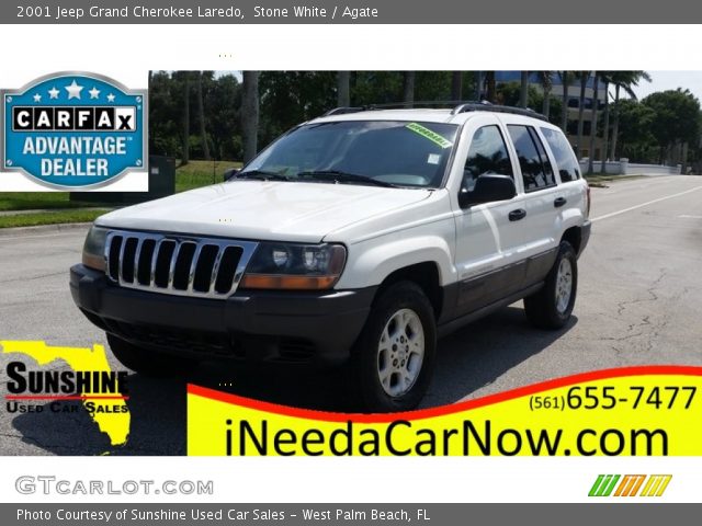 2001 Jeep Grand Cherokee Laredo in Stone White