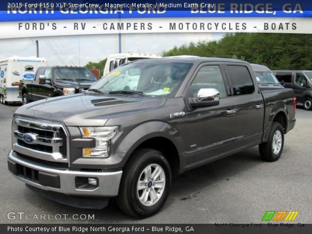 2015 Ford F150 XLT SuperCrew in Magnetic Metallic