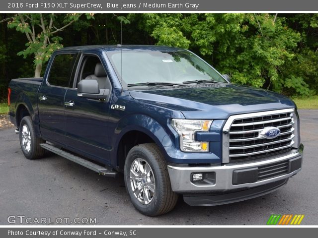 2016 Ford F150 XLT SuperCrew in Blue Jeans
