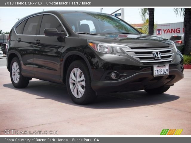2013 Honda CR-V EX in Crystal Black Pearl