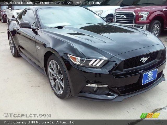 2016 Ford Mustang GT Premium Coupe in Shadow Black