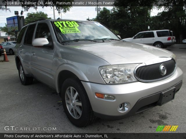 2004 Buick Rainier CXL AWD in Platinum Metallic