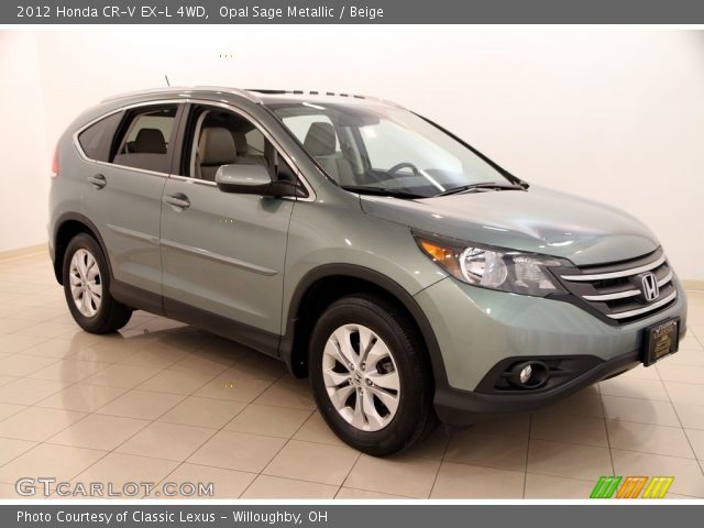 2012 Honda CR-V EX-L 4WD in Opal Sage Metallic