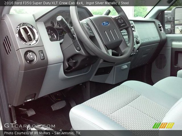 2016 Ford F350 Super Duty XLT Crew Cab 4x4 in Ingot Silver Metallic